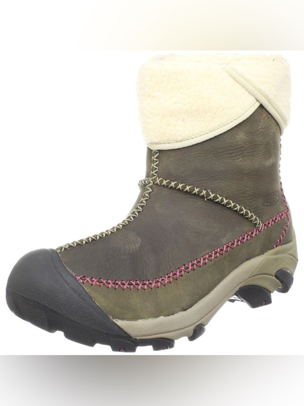 Keen Granola Hoodoo Mid Waterproof Winter Boot in Brindle/Mauve‎ Wine Size 7.5